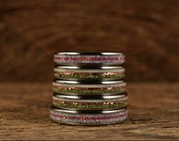 TheOregonGirl - Mulitple Rings - Women's Antler Wedding Rings