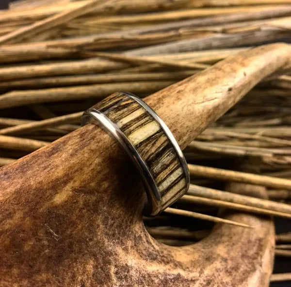 RogueGrasslandsCamo - Men's Wedding Rings
