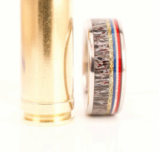 TheGuardian - Men's Antler Wedding Rings