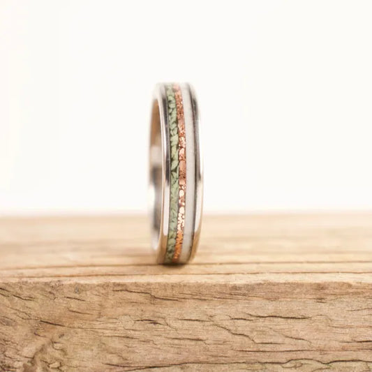 TheOregonGirl - Women's Antler Wedding Rings
