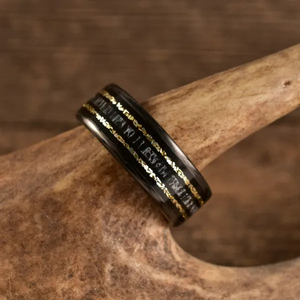 ThePro-StaffEliteCarbonFiberEdition - Men's Antler Wedding Rings