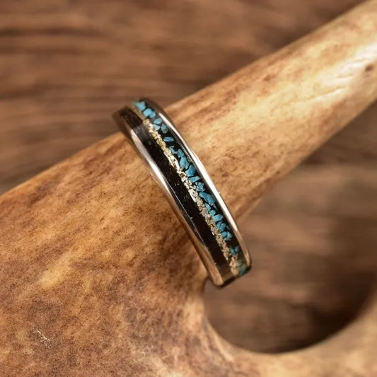 TheRodeoGirl - Antler Display - Women's Wedding Rings
