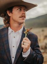September - Wedding View - Men's Antler Wedding Rings