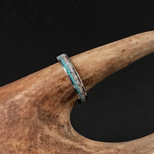 Women's Cascade - Women's Antler Wedding Rings