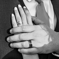 ThePro-StaffDarkAntlerEdition - Hand Display - Men's Antler Wedding Rings