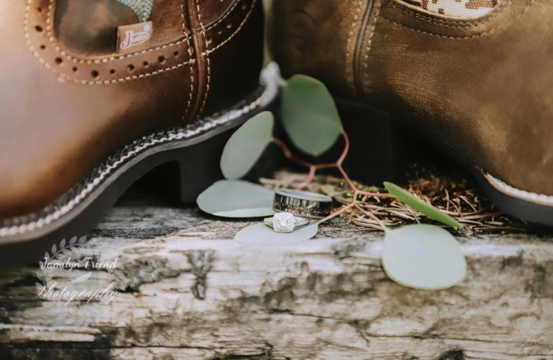 TheSniper - Boot Display - Men's Antler Wedding Rings