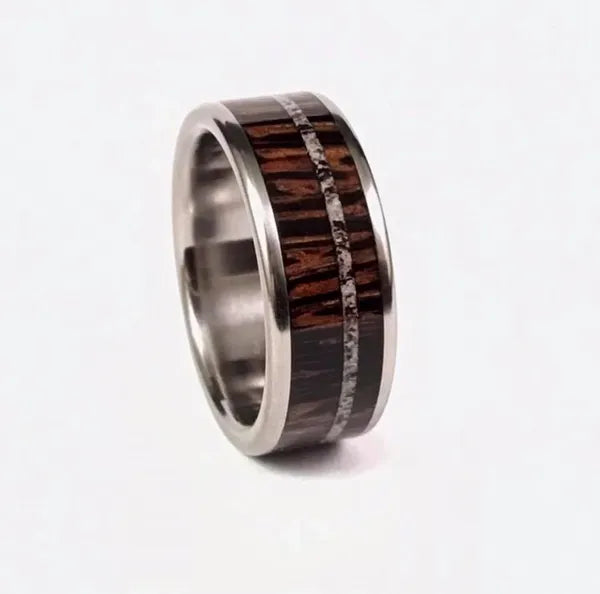 TheBeachBum - Men's Antler Wedding Rings